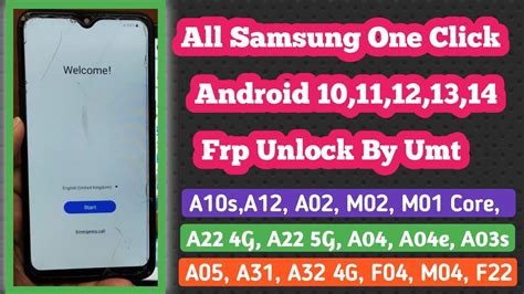 All Samsung Frp Unlock By Umt Latest July Samsung Android