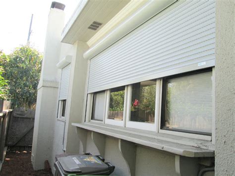 Exterior Rolling Shutters Modern Exterior San Francisco By