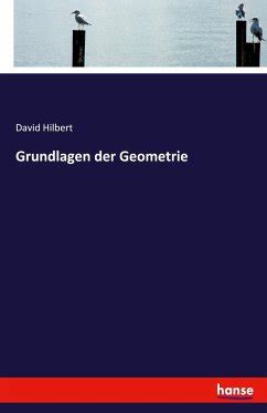 Grundlagen der Geometrie von David Hilbert Schulbücher jetzt bei