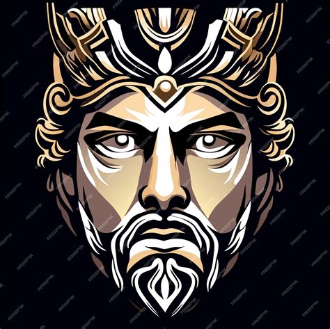 Premium Vector Greek Vector Portraits Collection