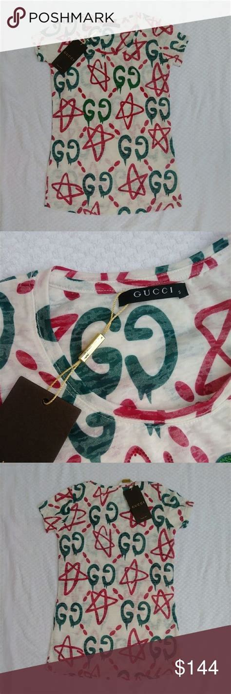 Gucci Shirt W Rhinestones New With Tags Authentic Gucci Shirt 100