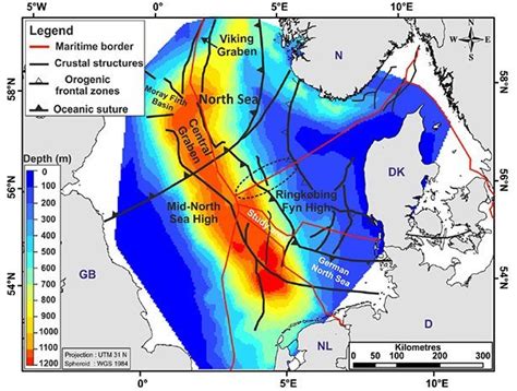 Die Nordsee Wird Tiefer Das Becken Der Nordsee Ist Seit Beginn Des