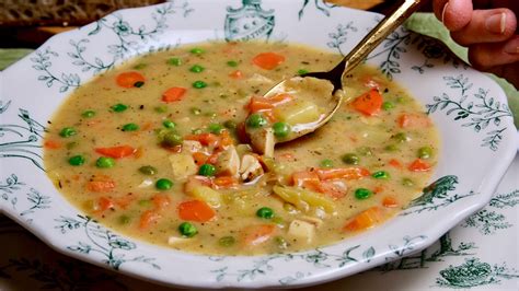 Chicken Pot Pie Soup Recipe A Healthier Comfort Food Option Mia S Cucina