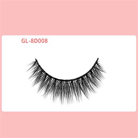 Eyelash Lash Extension Natural 2024 Fluffy Wispy Faux Mink Lashes 5ps