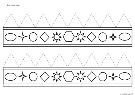 Coloriage Couronne Ps Petit Maternelle Dessin Couronne Imprimer