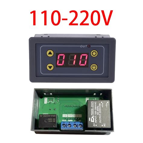 Diymore Delay Relay Module 5V 12V 24V Timer Relay 0 01s 999min Digital