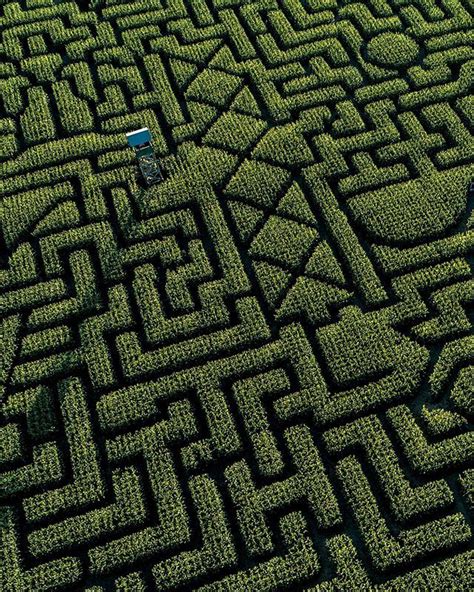 Which way out? Thats the big question at Mazezilla a massive corn maze in Pennsylvanias Poconos ...