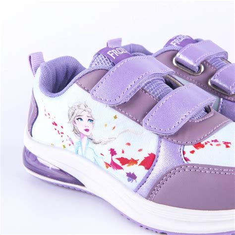 Zapatillas Deportivas Con Luces De Elsa Y Anna Frozen II Por 34 90