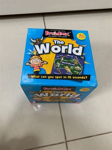 Brainbox The World Game Hobbies Toys Toys Games On Carousell