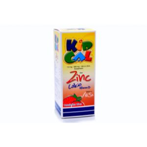 Kidcal Con Zinc Sabor Fresa Suspension X Ml Kidcal