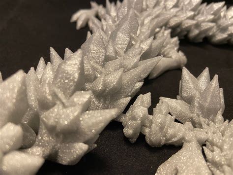 D Printed Articulating Crystal Dragon Design By Etsy