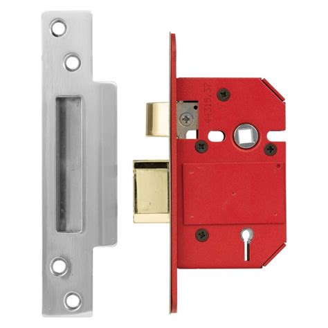 Strongbolt Bs 5 Lever Mortice Sashlock 2 5 Polished Brass Selco