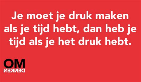 Druk Quote Omdenken