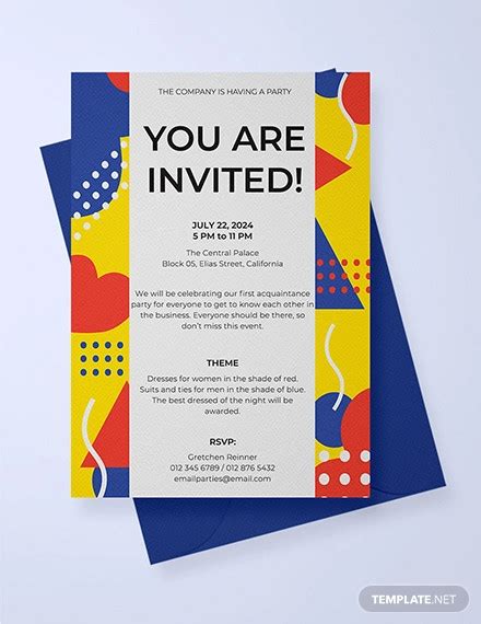 FREE 19+ Email Invitation Designs in PSD | AI | MS Word | Pages | Publisher