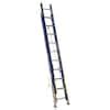 Werner 20 Ft Fiberglass Extension Ladder 300 Lb Load Capacity D8220