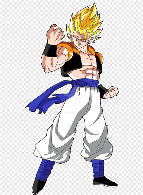 Vegetto Con El Traje De Goku Transparent Background Png Clipart