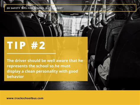 Ppt 20 Safety Tips For School Bus Drivers Powerpoint Presentation