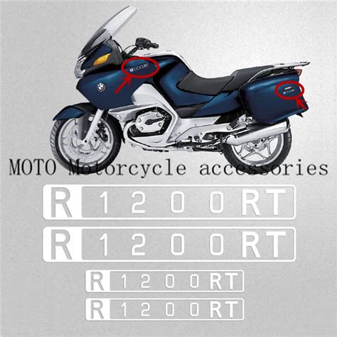 Motorcycle REFLECTIVE Stickers FAIRING Decals for BMW R1200 RT R1200RT-in Decals & Stickers from ...