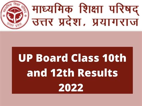 Up Board 10th 12th Result 2022 Today Up Board Result 2022 Date And Time Kab Aayega On