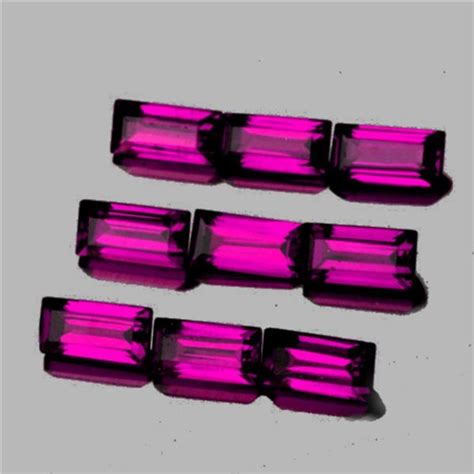 Natural Pink Purple Rhodolite Garnet Flawless Vvs