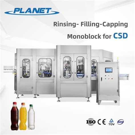 12000bph Automatic Bottle Carbonated Soft Beverage Drink Isobaric