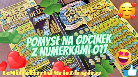 ZDRAPKI LOTTO Pomysł naszych widzów Zdrapki z numerem 017 YouTube