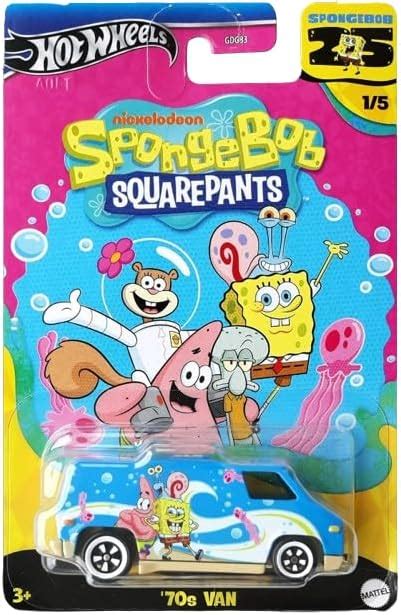 Amazon Hot Wheels Spongebob Squarepants Years S Van Scale