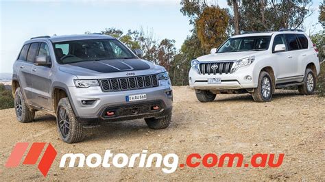 Jeep Grand Cherokee Trailhawk V Toyota Landcruiser Prado Altitude