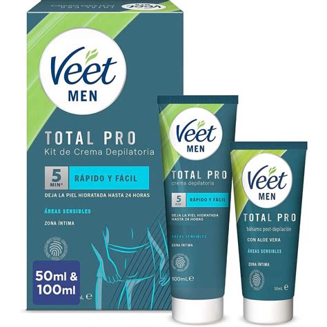 Veet Men Total Pro Kit Intim H Rfjerningssett