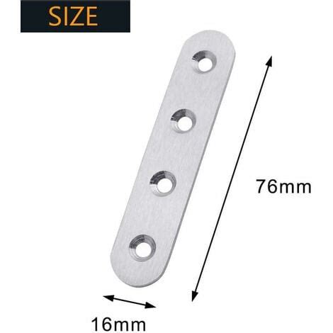 Querres Plate En Inox Pi Ces Pattes D Assemblage En M Tal Supports