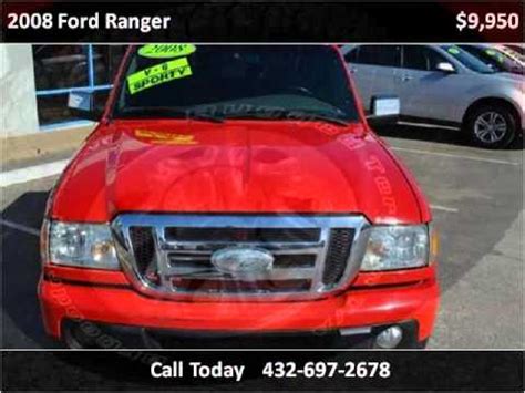 2008 Ford Ranger Used Cars Midland TX YouTube