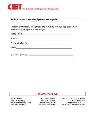 Fillable Online Visa Application - Algeria Embassy Fax Email Print ...