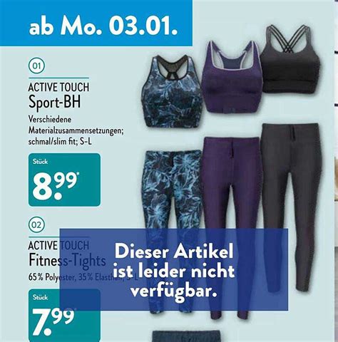 Active Touch Sport Bh Oder Fitness Tights Angebot Bei ALDI Nord