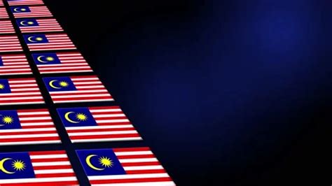 Malaysia Flag Animated Background 3d Ani... | Stock Video | Pond5