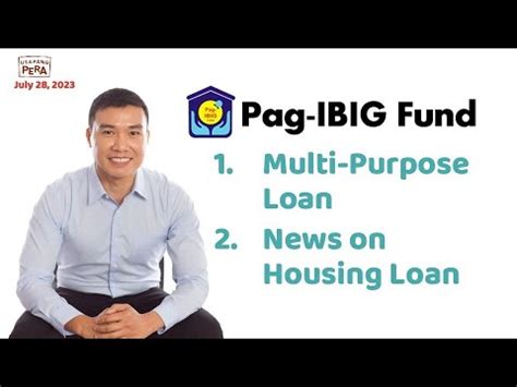 Vince Rapisura Pag Ibig Multipurpose Loan And Pag Ibig Lowers