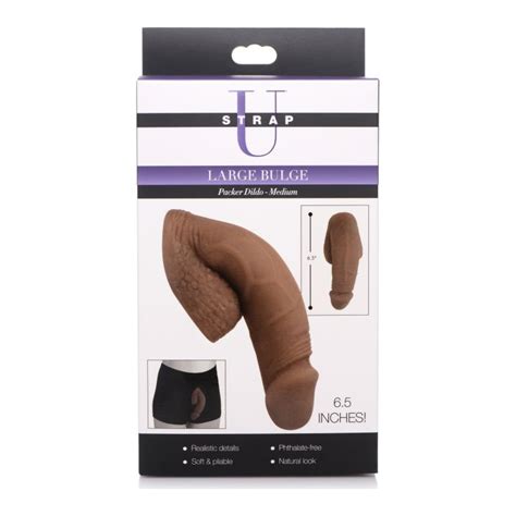 Large Bulge Soft Packer Dildo Medium Tone LollyPatch