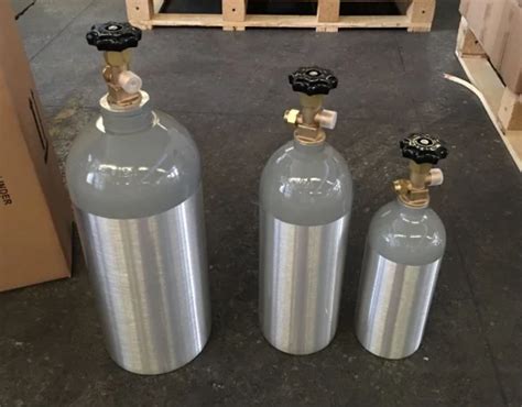 Iso Aluminum Beer Co Gas Cylinder Carbon Dioxide Cylinder China