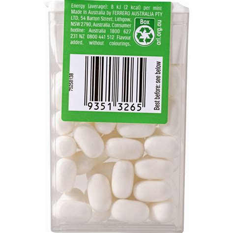 Tic Tac Peppermint 24g Woolworths