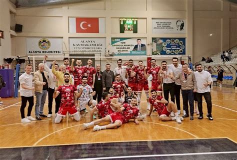 Alanya Belediyespor Be Inci Sette Kazand Voleybolunsesi