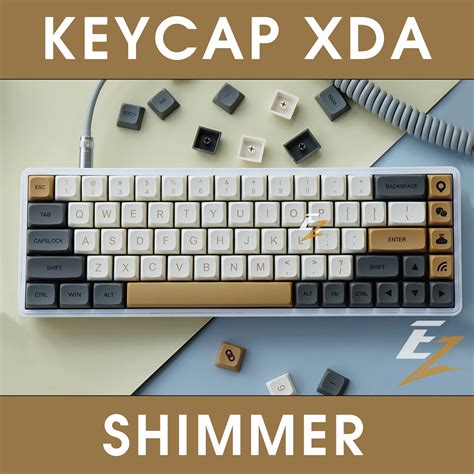 Keycap Shimmer Pbt Xda Dyesub 125 Phím Ezpc