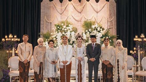 10 Potret Presiden Jokowi Di Akad Nikah Thariq Halilintar Dan Aaliyah