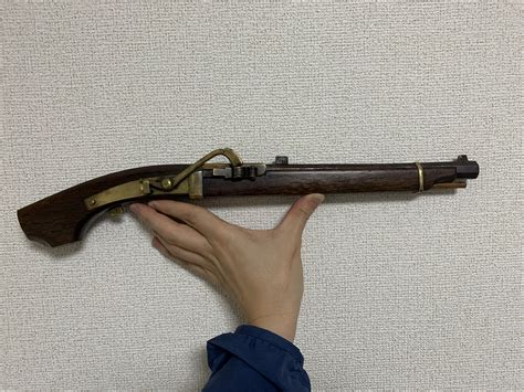 真田 火縄銃 根付け 12 9cm 根付、武具、刀剣、銃、古式銃 真田幸村、真田信繁、真田昌幸、真田幸隆 鎧兜、甲冑、武具、具足 B583 武具