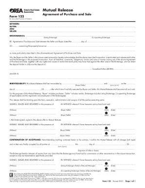 Orea Form 122 Fill Online Printable Fillable Blank PdfFiller