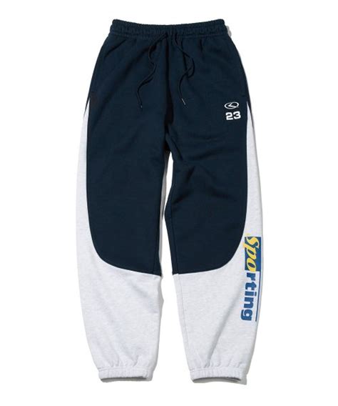 Musinsa Codegraphy Sporty Color Jogger Pants Navy