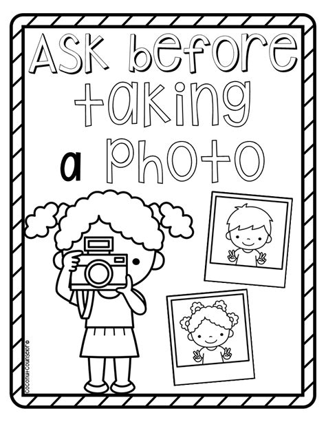 Digital Citizenship Coloring Pages Classful