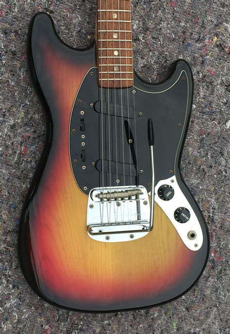 Fender Mustang 1978 Sunburst Guitar For Sale Hendrix Guitars