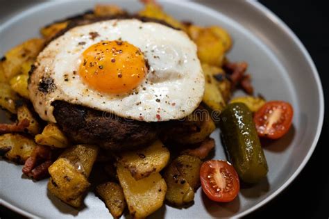 German Beefsteak Meier Stock Photo Image Of Beef Meatballs 269974678