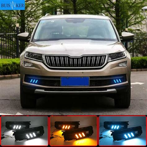 Luces LED de circulación diurna para coche de 12V lámpara antiniebla