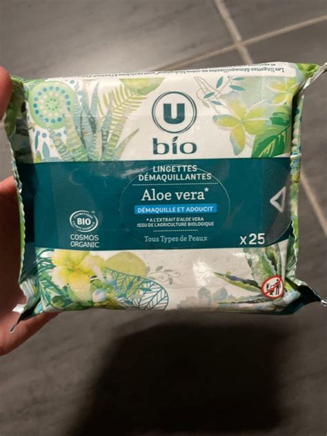 U Bio Lingettes D Maquillantes Aloe Vera Bio Inci Beauty