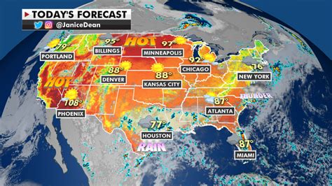 National Weather Forecast Heat Wave To Challenge Record Temperatures